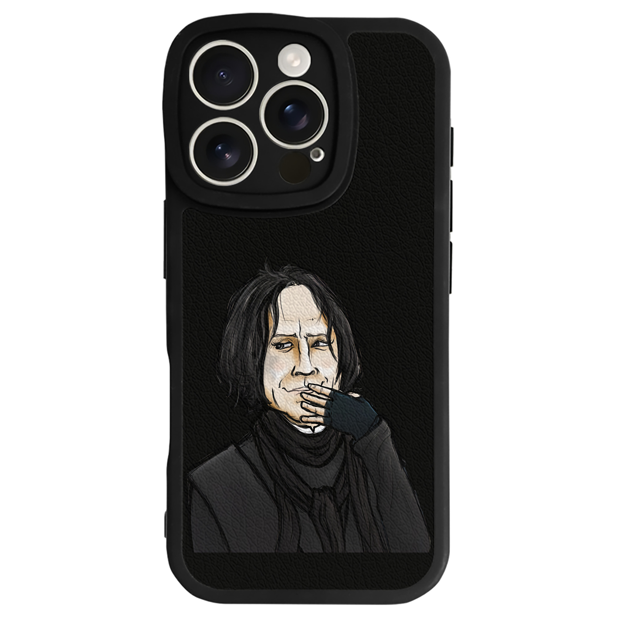 （画像用） Harry Potter ハリー・ポッターシリーズ 【iPhone 16シリーズ対応】シリコンスマホケース（レザー調） 材質：シリコン